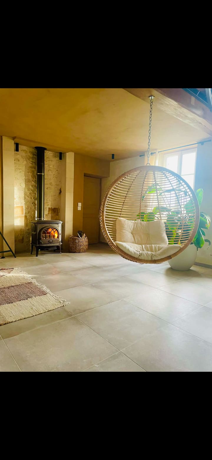 Maison Bien-être Yoga 40m² • Massage • Piscine - Charente-Maritime
