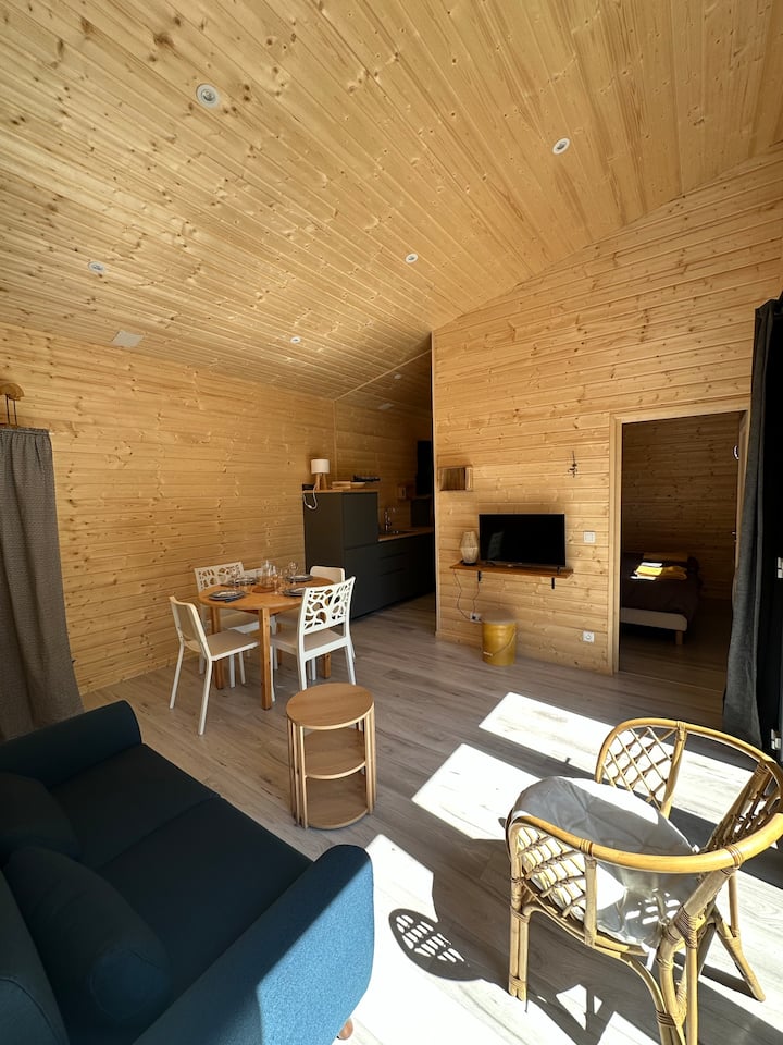 Chalet 4 Pers. Sur Gr34, Nature Calme Et Confort. - Saint-Molf