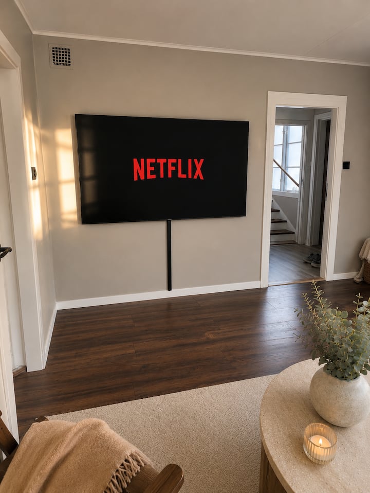 Villa För 9 •Carpe Diem-säng •75” Tv • 12 Min City - Estocolmo