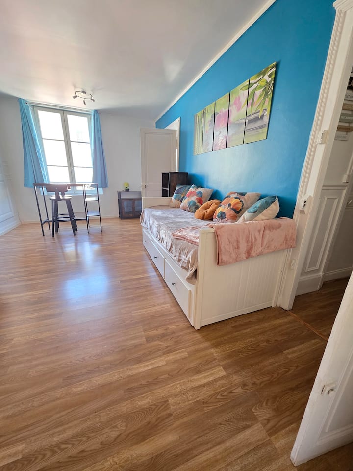 T1 34m2 Cosy, Centre-ville, Wifi, Checkin Autonome - Châlons-en-Champagne