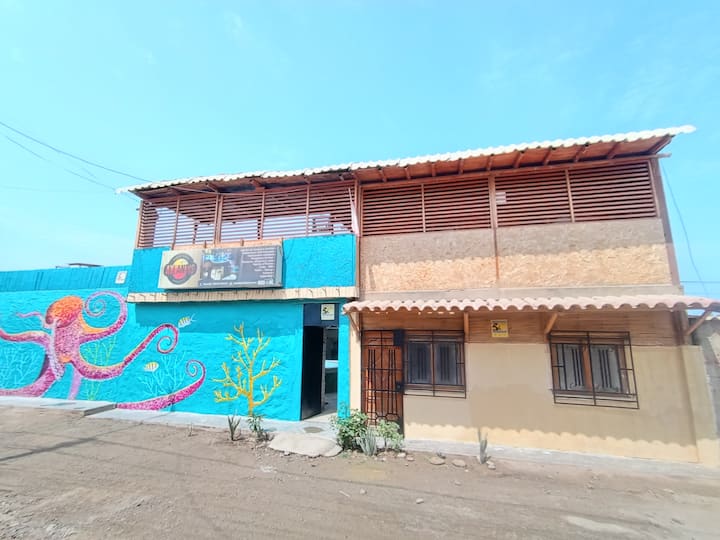 Hospedaje Completo Con Piscina |Máncora-atlantis| - Máncora