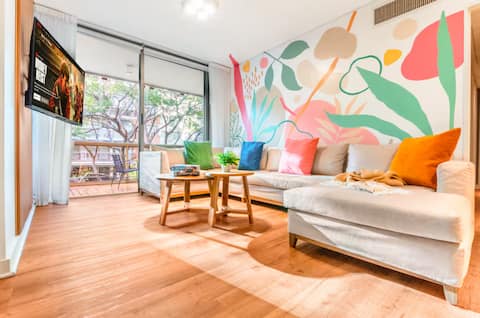 Top performing Airbnb: Spacious, bright apartment in Puerto Madero in Puerto Madero