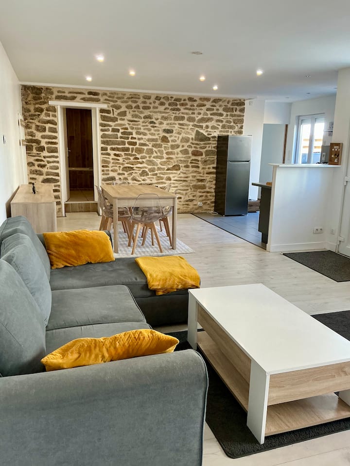 Maison 6 Personnes Terrasse & Parking 5 Min Centre - Concarneau