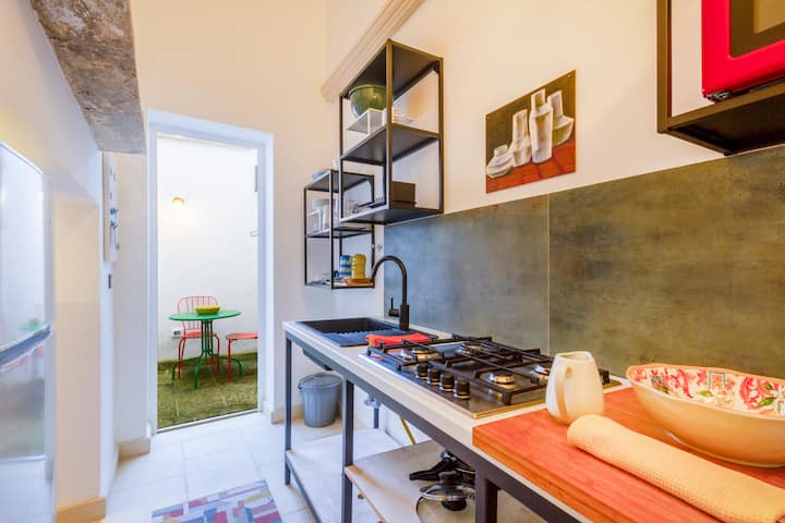 Guesthost - Arkè Colorful Apartment - San Cassiano