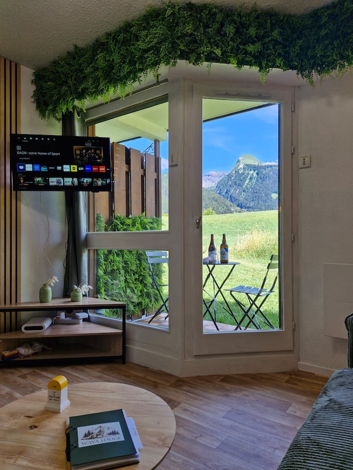 Studio Rénové Morzine Avec Terrasse Ensoleillée - Morzine