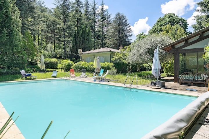 Magnifique Villa Paisible - Piscine - Jaujac