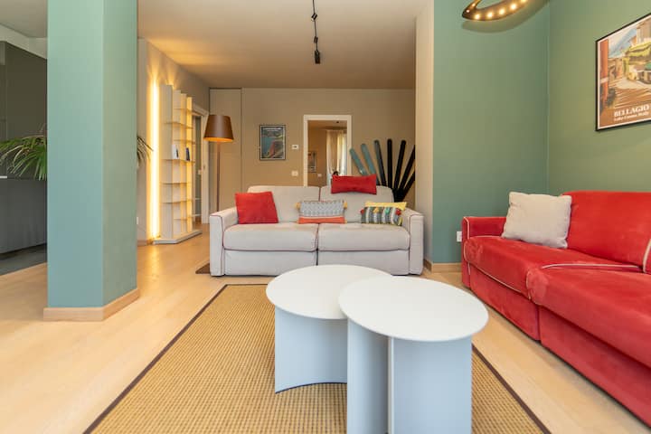 Stupendo Appartamento Fronte Lago Con Terrazzo - Como
