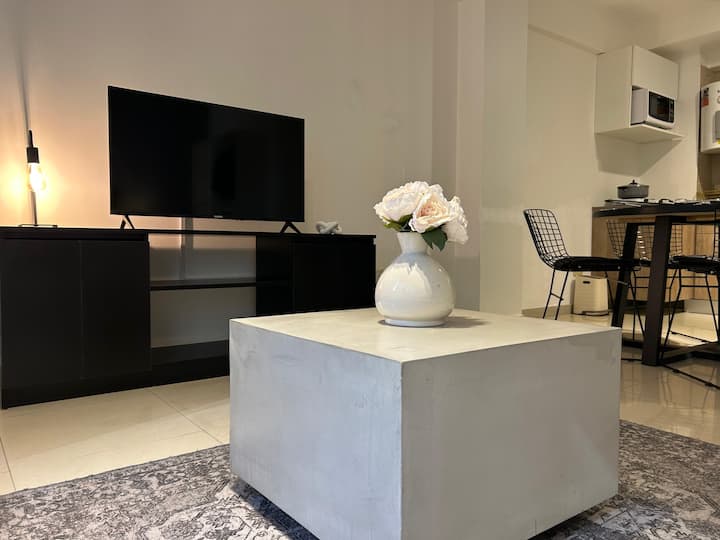 Студия с доступом к тренажёрному залу в Balvanera