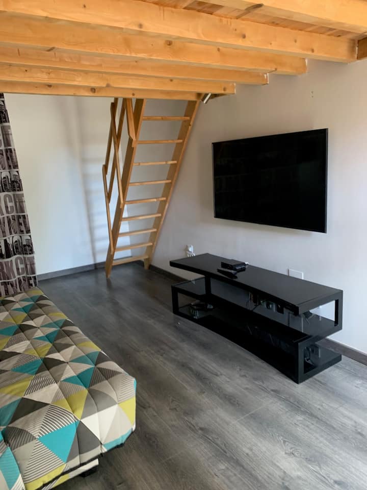 Studio Cosy Mezzanine Et Terrasse - Mallemort