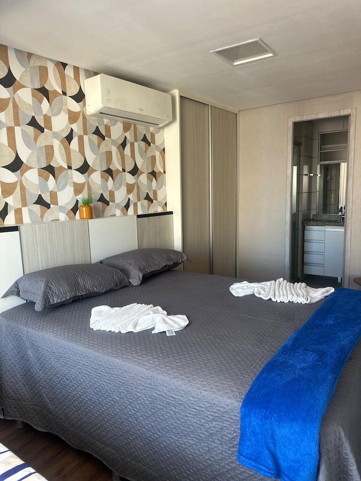 Apartamento Luxo Com 7 Piscinas Para 5 Pessoas. - Fortaleza