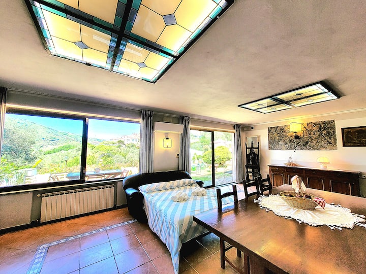 Casa Indipendente Con Vista, Giardino E Parcheggio - Lerici