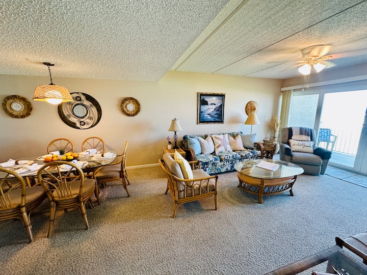 Lucky Bird By The Sea. 2/2.5 Beachfront Retreat - St. Augustine, FL