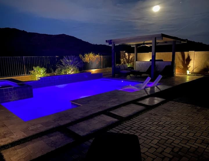 Arizona Dream: Newly Heated Salt Water Pool & Spa - Goodyear, AZ