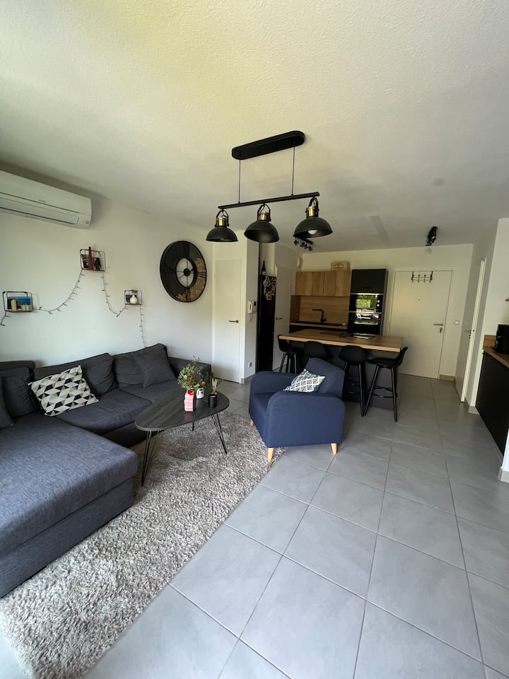 Appartement T2 Avec Terrasse - Castries