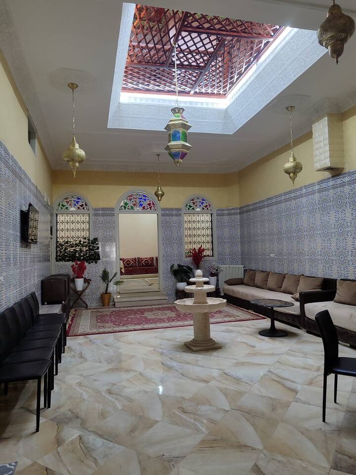 Chambre Palmeraie 2 | Riad Avec Patio Lumineux - Midelt