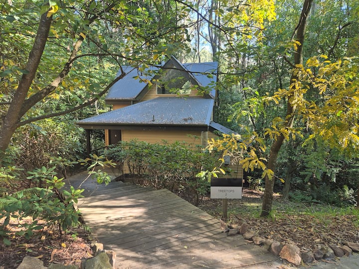 Lochiel Treetops Tri-level #2 - Forest Views For 2 - Dandenong Ranges