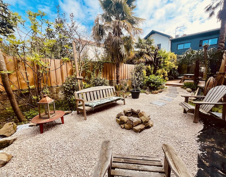 Charmant Appartement Avec Jardin Exotique - Biarritz