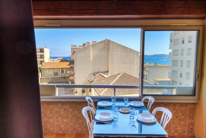 Appartement Vue Mer à 50 M De La Plage - Sainte-Maxime