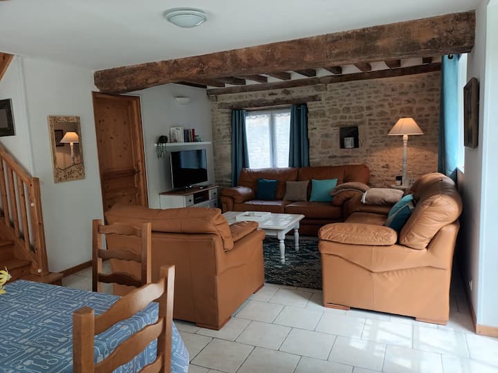 Maison En Normandie, Proche Plage D'omaha Beach - Vierville-sur-Mer