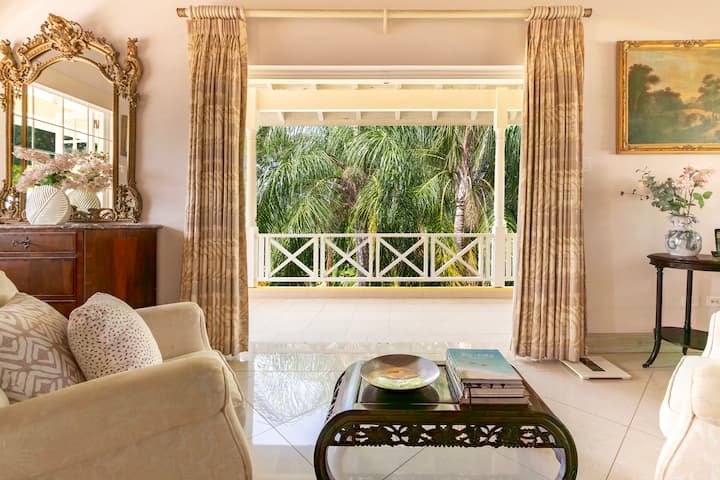 Master bedroom includes a king size bed, walk in wardrobe, seating area, private balcony and ensuite bathroom.