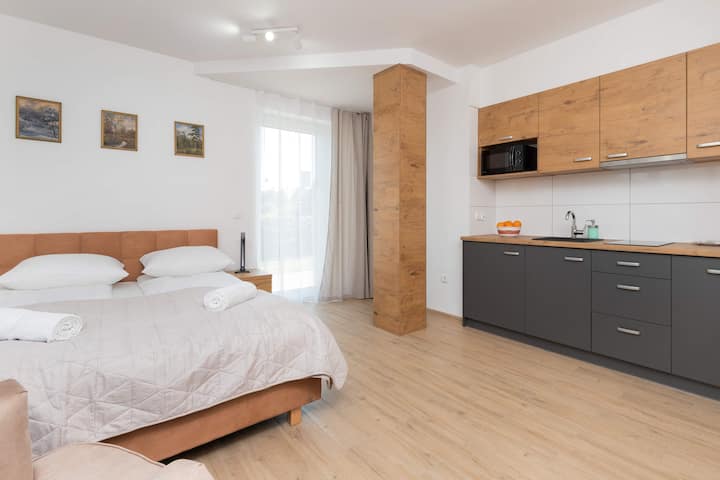 Boczna 2 | Stylish Studio With A Terrace - Władysławowo