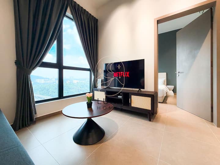 【New】hextarmall Pj | 2 Bedrooms | Free Netflix - Petaling Jaya