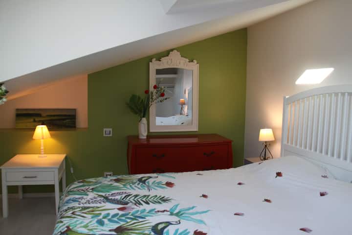 Chambre Verte Sous Les Toits - Luçon