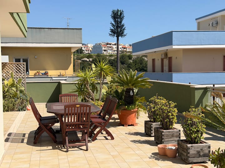 Casa Del Mare  Ampio Terrazzo A 5 Min Dal Mare - Gallipoli