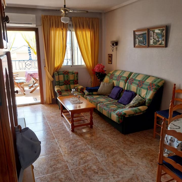 Punta Prima - 2 Sov-basseng-parkering- Takterrasse - Cabo Roig