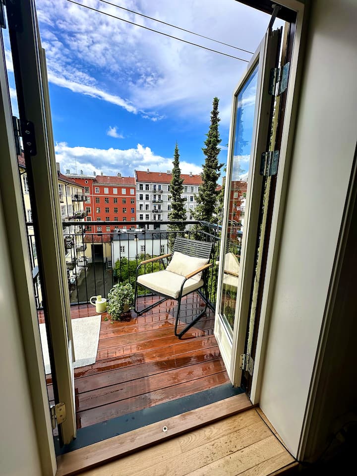 Classic Oslo Flat Sunny Balcony & Bislett - Oslo