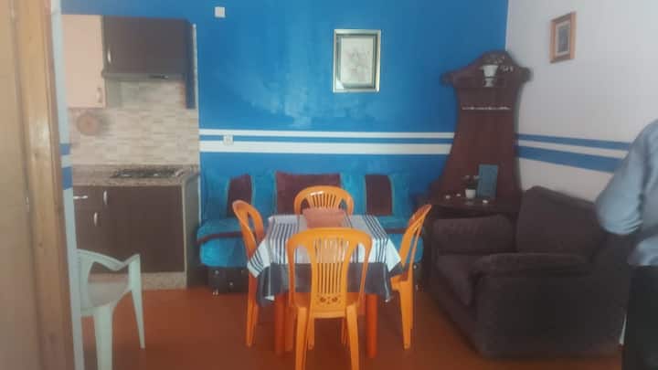 Appart Sécurisé, Piscine, Vue Mer, Proche Plage - Oued Lau