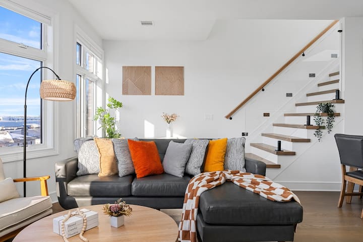 3 Br Rooftop Oasis | Mins To Nyc | Large Home - Jersey City, NJ