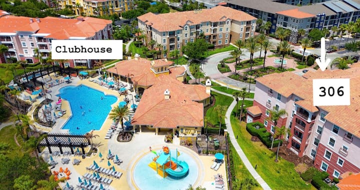 Beautiful Condo Steps From Clubhouse - Vista Cay - Orlando