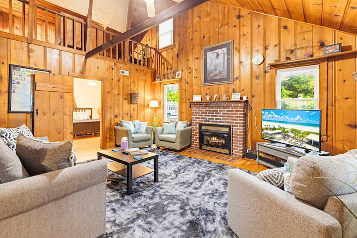 Lusby 3bd Family Beach House - Steps To The Sand! - Driftwood Beach, Lusby