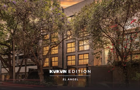 Popular Airbnb listing: Kukun Edition El Ángel in Cuauhtémoc