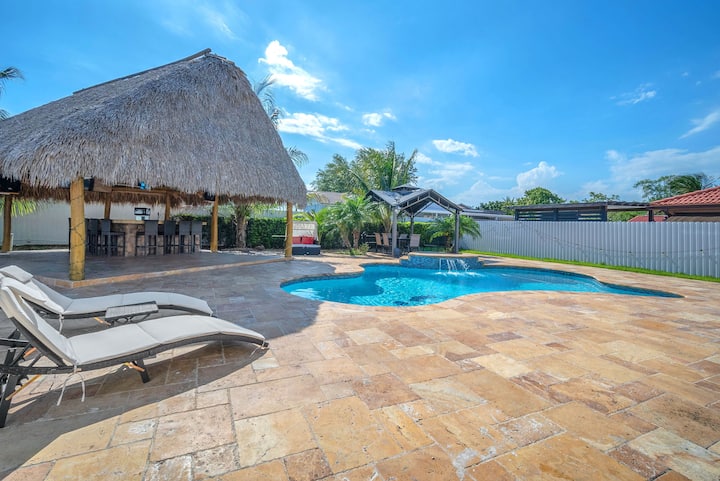 6br Villa Tropical Haven Private Pool & Bbq - Homestead, FL