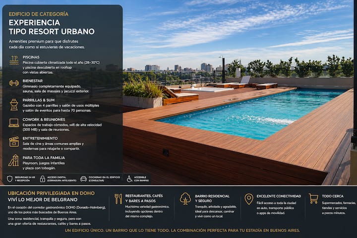 Квартира-студия в Villa Urquiza