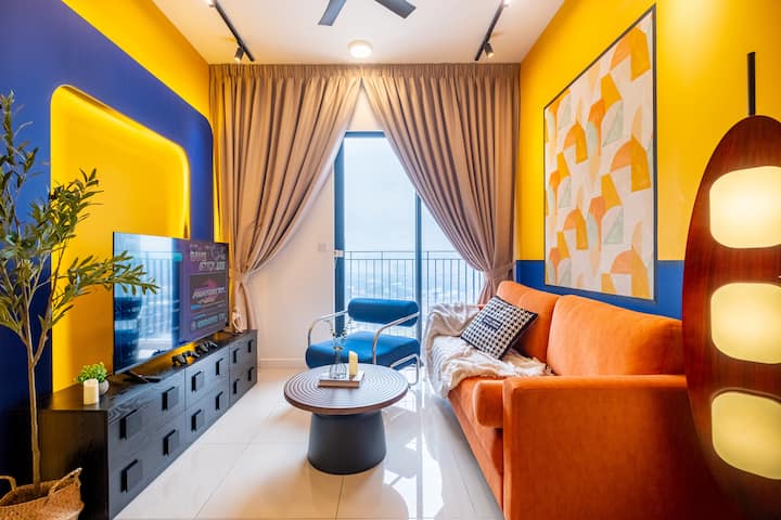 Bauhaus Home Meets Family Fun Kid Slides Pudu Lrt - Kuala Lumpur
