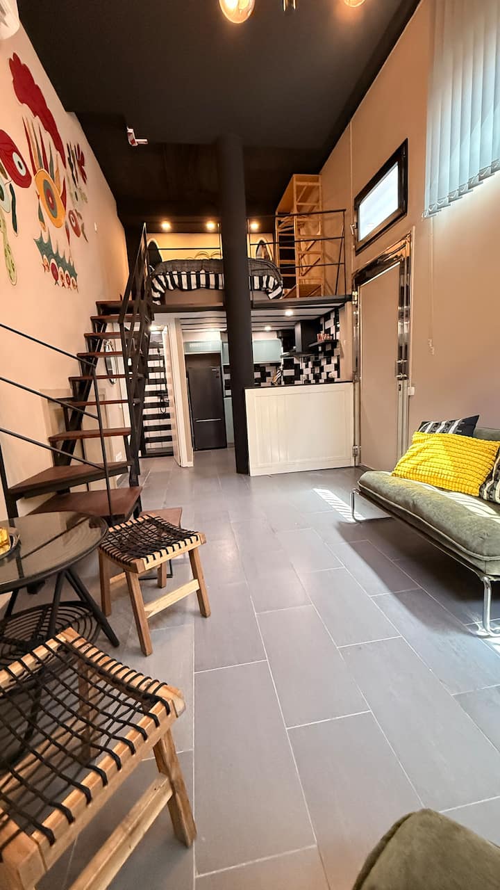 Loft De Diseño A Pasos De La Playa - Badalona