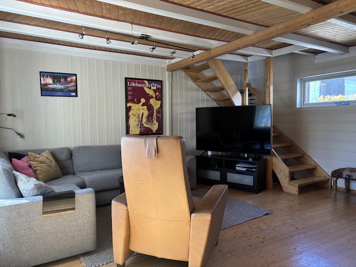 Bryggehygge På Hylla. Stort Hus Ved Sjøen - 挪威