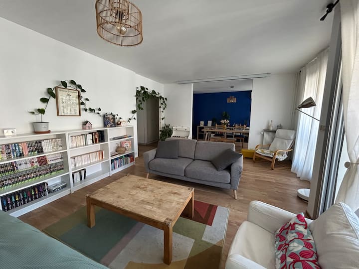 Bel Appartement Lumineux 104m² Villeurbanne Centre - Villeurbanne