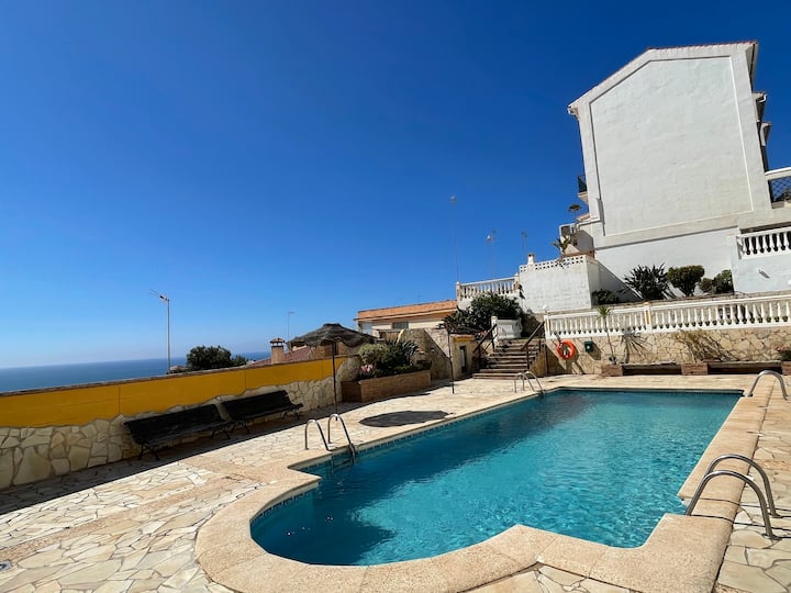 Villa Con Vistas Al Mar, Piscina  Málaga Este - Málaga