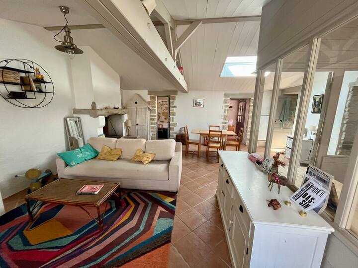 Maison Authentique Et Jardin Privé à Chassiron - Saint-Denis-d'Oléron
