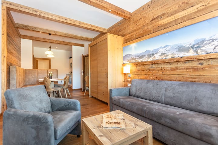 Ferienwohnung Für 4-6 Direkt An Der Skipiste - Saalbach-Hinterglemm
