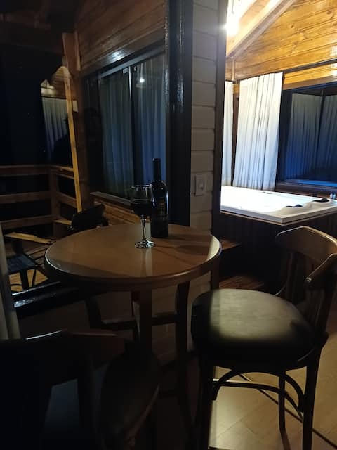 Top performing Airbnb: Rota dos Ventos Cabin in São Joaquim