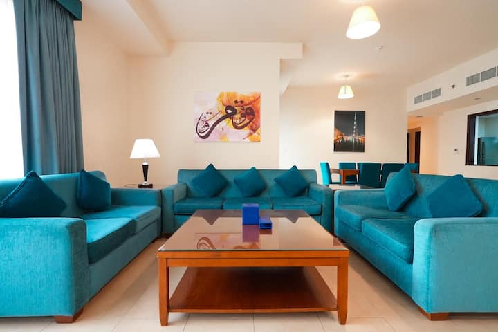 3 Bedrooms, Jbr Sea-view Hotel Apartment - Dubai Marina