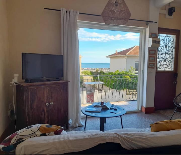 Duplex Avec Vue Mer à Deux Pas De La Plage - Carnon
