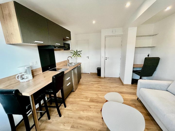 Studio Angers Tv Wifi Parking - Angers