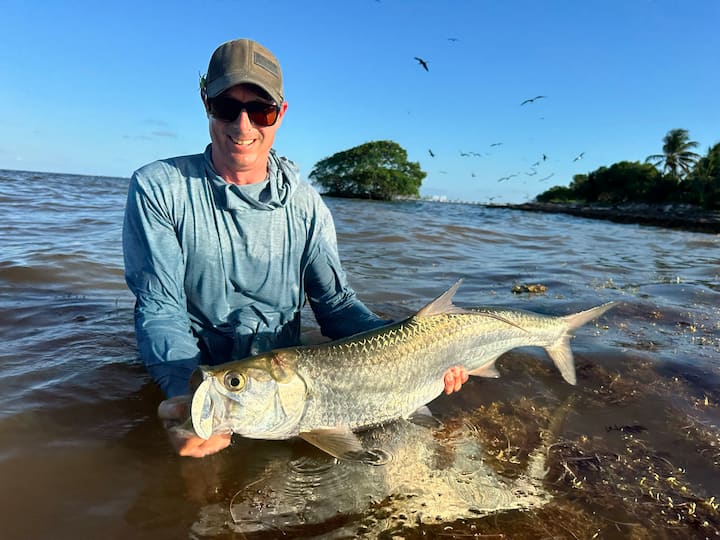 Fly Fishing Lodge North Ambergris Caye 4 people in San Pedro