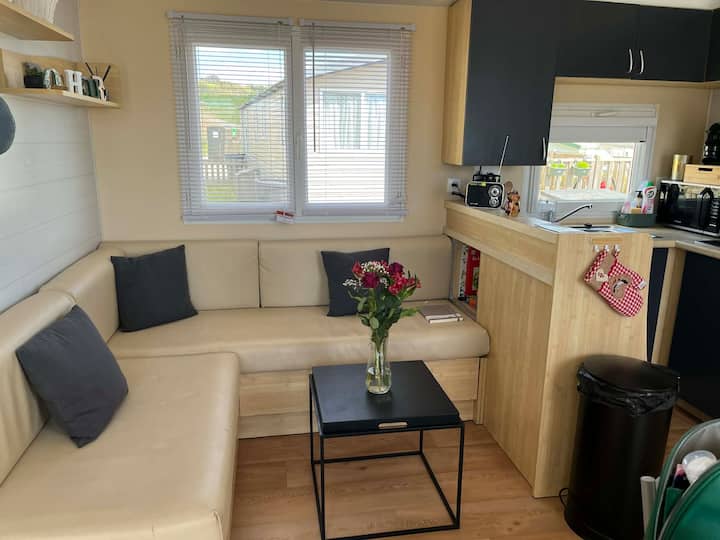 Mobile-home Vue Mer, Cosy, Lumineux Taxes Incluses - Équihen-Plage